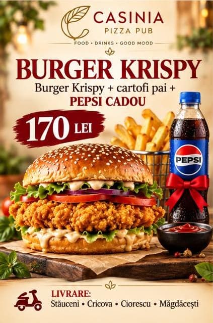 Combo Burger Krispy